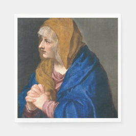 Mater Dolorosa (Jungfrau Maria) (Mutter der Trauer Serviette