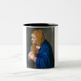 Mater Dolorosa (Jungfrau Maria) (Mutter der Trauer Zweifarbige Tasse
