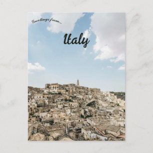 Matera Italien Postkarte