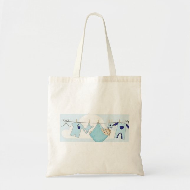 MATERIAL DES BABY-SHOWER/PARTY TRAGETASCHE (Vorne)