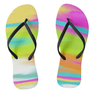 Material Flip Flops