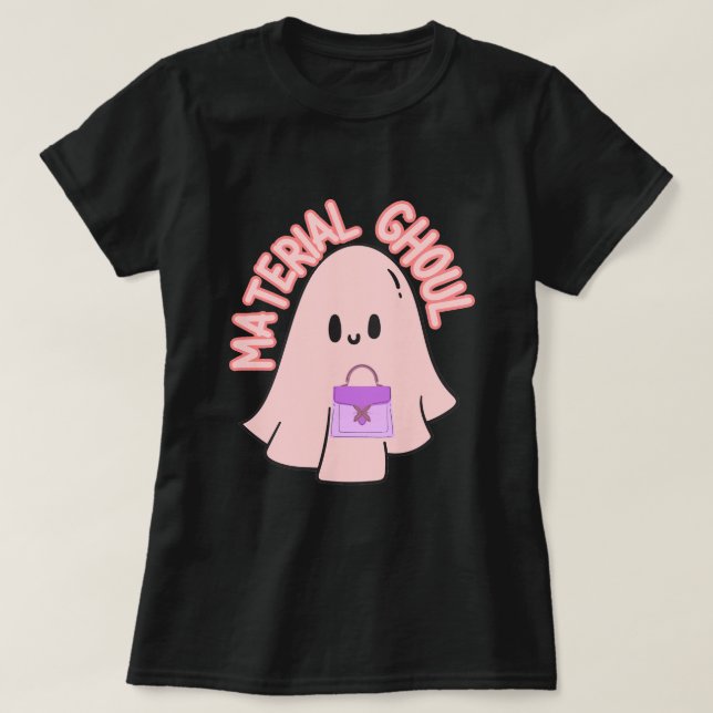 Material Ghoul Ghost T-Shirt (Design vorne)