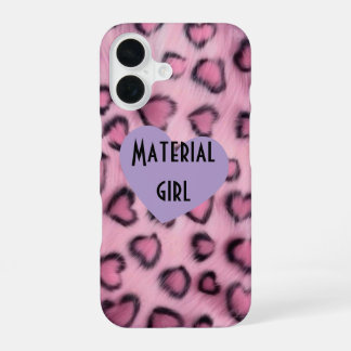 Material girl iPhone 16 phone cases iPhone 16 Hülle