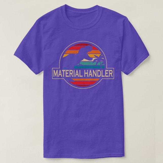 Material Handler Dinosaurier T-Shirt (Design vorne)