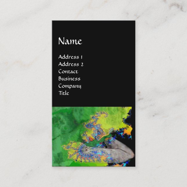 MATERIALIEN VISITENKARTE (Vorderseite)