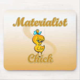 Materialist Chick Mousepad