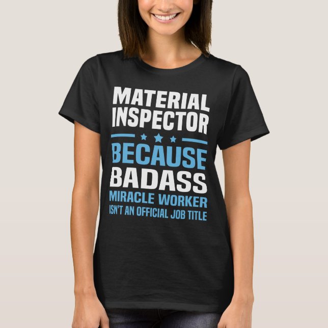 Materialprüfer T-Shirt (Vorderseite)