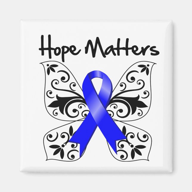 Materie für Colon Cancer Hope Magnet (Vorne)