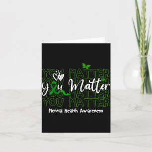 Materie Psychische Gesundheit Bewusstsein Inspirie Karte