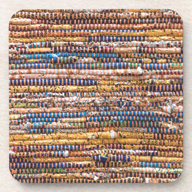 Materielle Wolldecke Untersetzer (Vorderseite)