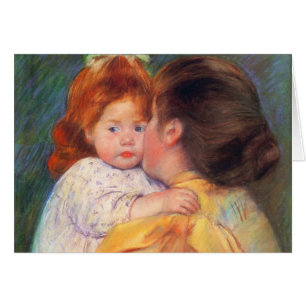 Maternal Kiss, Mary Cassatt