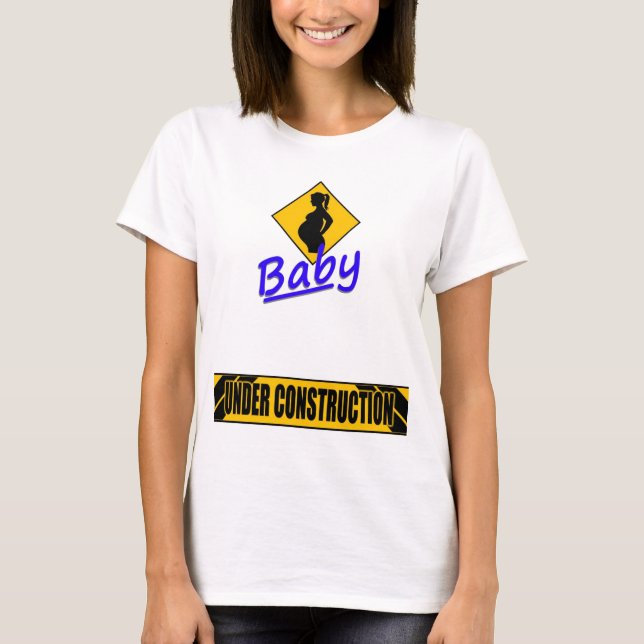 Maternity Shirt, Baby, Junge, Frau T-Shirt (Vorderseite)
