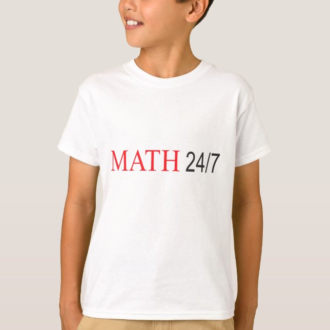 Math _24_7.jpg T-Shirt (Vorderseite)