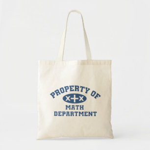 Math-Abteilung (blau x+x) Tote Bag Tragetasche