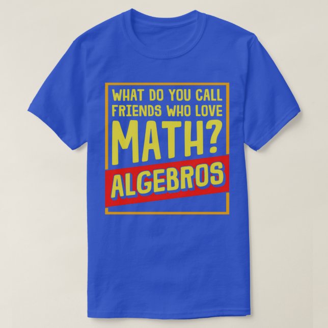 Math Algebros 2 T-Shirt (Design vorne)