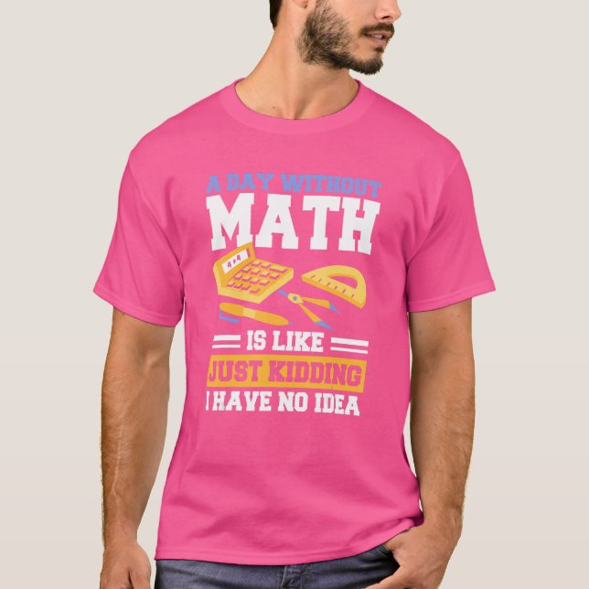 Math Apparel für Mathematik Geek T-Shirt (Vorderseite)