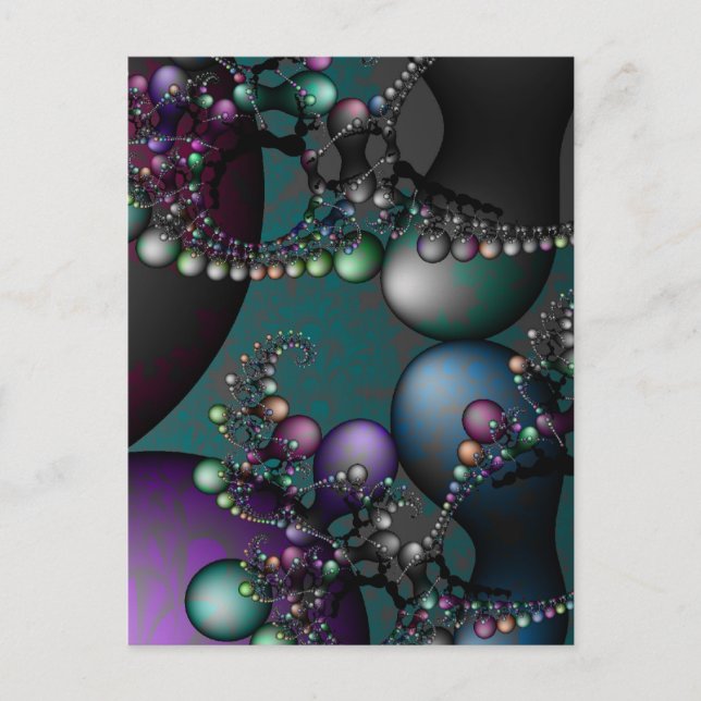 Math Art Postkarte (Vorderseite)