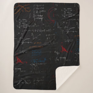Math Blanket Sherpadecke