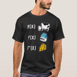 Math Cheese Formeln T-Shirt