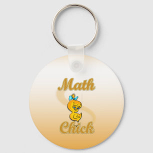 Math Chick Schlüsselanhänger