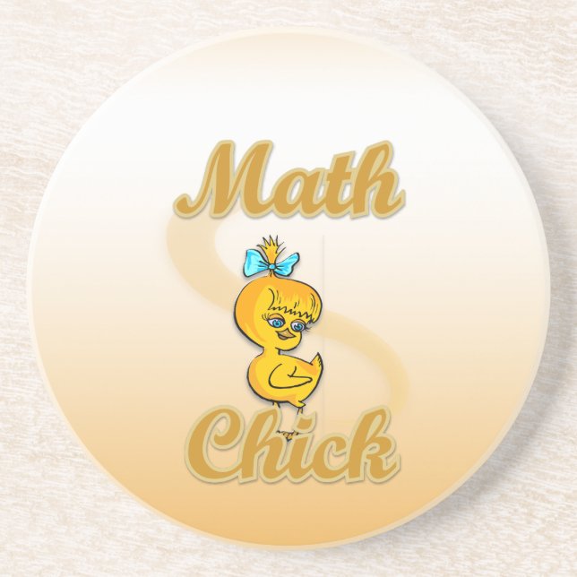 Math Chick Untersetzer (Vorne)