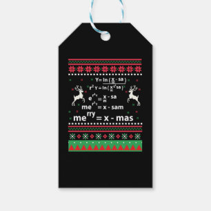 MATH CHRISTMAS GESCHENKANHÄNGER