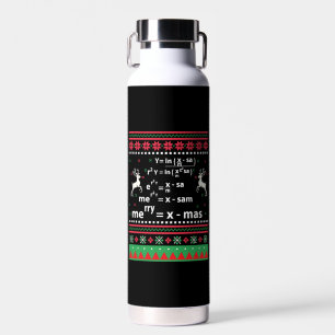 MATH CHRISTMAS TRINKFLASCHE