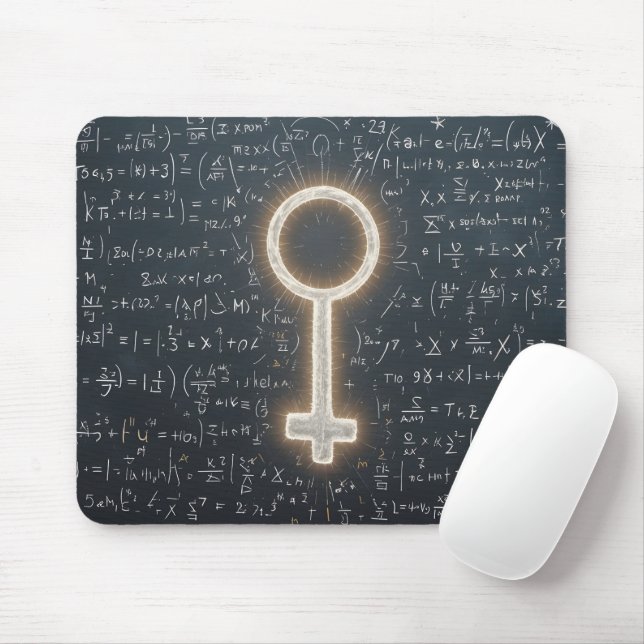 Math Clarity Key Mousepad (Mit Mouse)