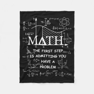 Math der erste Schritt ist zuzugeben ein Problem z Fleecedecke