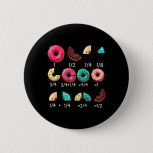 Math Donut Bruch Byck Zur Schule Lehrer Geschenke  Button