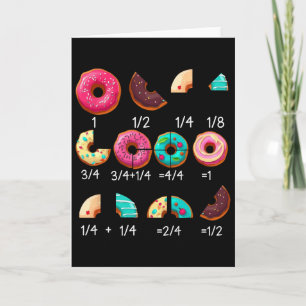 Math Donut Bruch Byck Zur Schule Lehrer Geschenke  Karte
