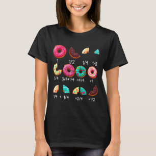 Math Donut Bruch Rückkehr zur Schule Lehrer Gesche T-Shirt