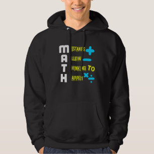 MATH FEHLER ERMÖGLICHEN DENKEN Geometrie M Hoodie