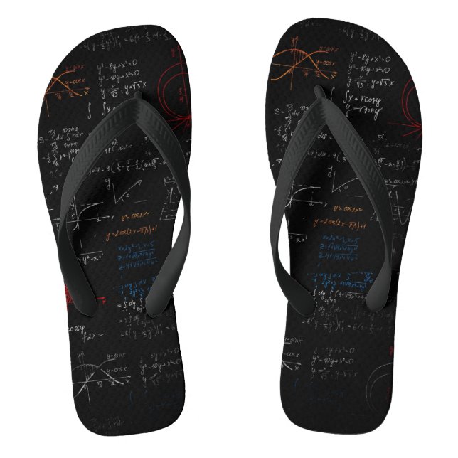 Math Flip Flops (Fußbett)