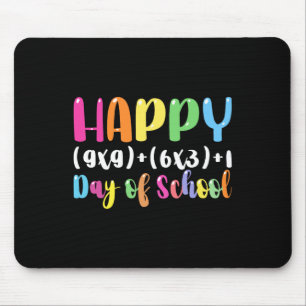 Math Formel 100 Tage Schullehrer Junge Mädchen Mousepad