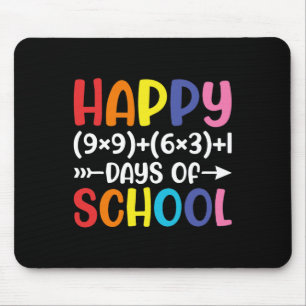 Math Formel 100 Tage Schulspass Lehrer 1 Mousepad