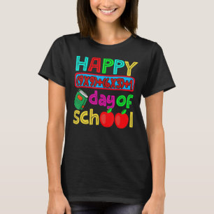 Math Formel glücklich 100 Tage der Schule 100. Tag T-Shirt