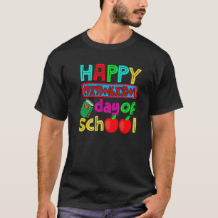 Math Formel glücklich 100 Tage der Schule 100. Tag T-Shirt