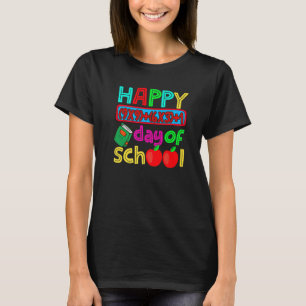Math Formel Glücklich 100 Tage Schule 100. Tag Sch T-Shirt