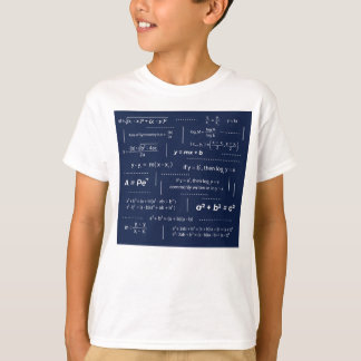 Math Formulas Cheat Sheet T-Shirt