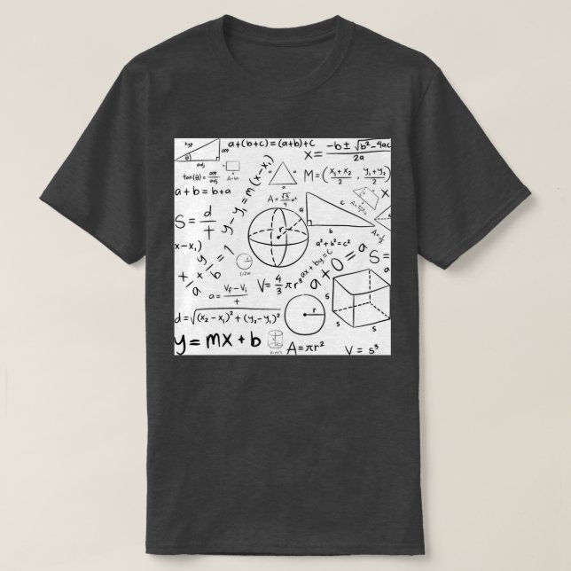 Math Formuls T-Shirt (Design vorne)
