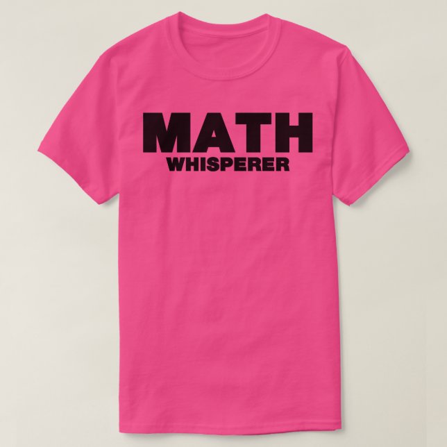 Math Funny Gif Math Lover T-Shirt (Design vorne)