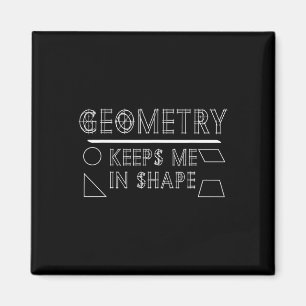 Math Geek Geometry Lehrer Phrase Gym Sprichwort Gr Magnet