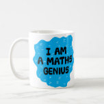 Math Genius Mathematics Algebra Lehrer Kaffeetasse<br><div class="desc">Nur für diejenigen, die ihre Zeittabelle kennen, in der Lage sind Algebra zu verstehen, und ihren Weg um ein Dreieck finden können. Wenn Sie dies und mehr tun können, können Sie eine Math Genius Tasse gewollt haben. Wenn Sie britisch sind, können Sie eine mathematisch genial Tasse gewollt, nicht zu prahlen,...</div>