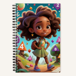 Math Girl Notizbuch