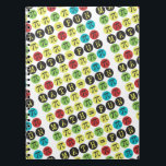 Math gleicht Fun © - Funny Pi Colorful Notebook Notizblock<br><div class="desc">Mathe gleicht Fun Sprichwort und einem farbenfrohen Pi Symbol Design für den angesagten Pi Liebhaber und diejenigen,  die Pi Day oder 3.14 feiern...  Spaß Pi Journal Notebook! Großes Pi Day Geschenk für Mathe-Liebhaber.</div>