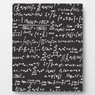 Math-Gleichungen für Blackboard Fotoplatte