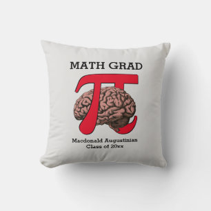 MATH GRAD Pi Brain Abschluss Kissen