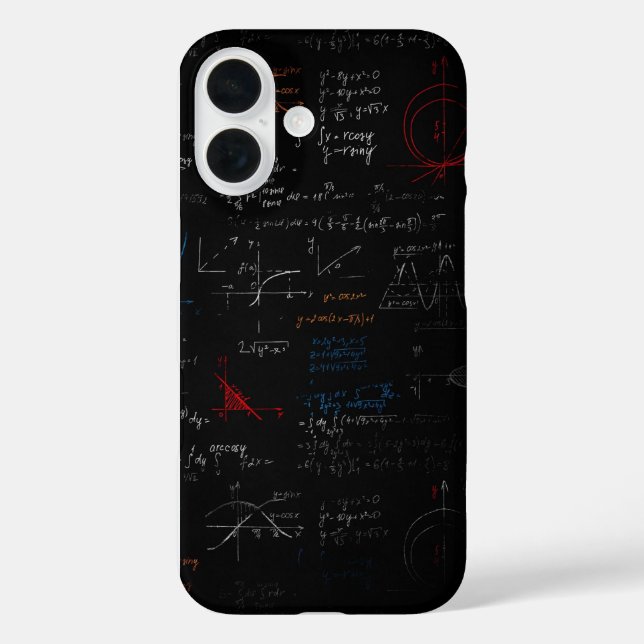 Math iPhone 16 Fall Case-Mate iPhone Hülle (Rückseite)