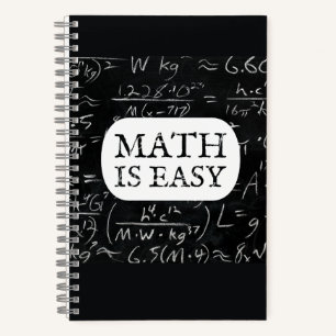 MATH IST LEICHT NOTIZBUCH